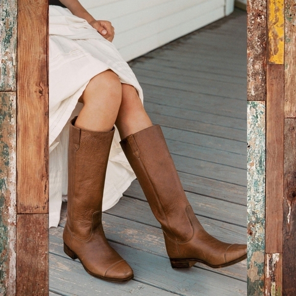 CHRISTY DAWN YOKO BOOT IN BROWN W/DUST BAG - Picture 7 of 12